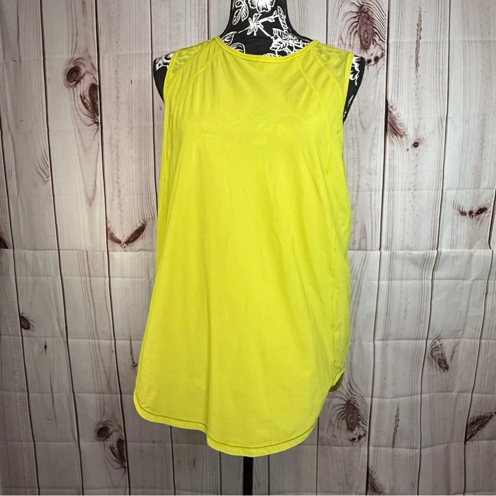 Lululemon Sculpt Tank Yellow Pear